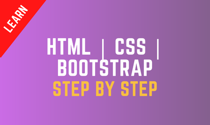 Html Css BootStrap online course in Pakistan